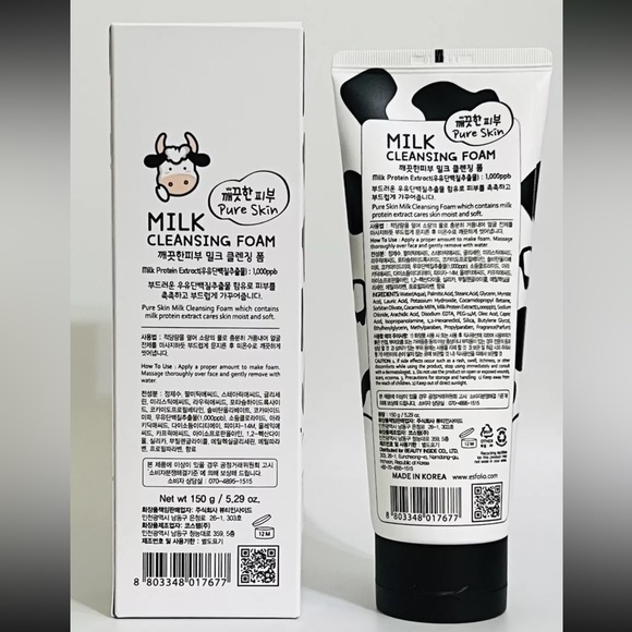 ESFOLIO Milk Cleansing Form 150g - Picture 3 of 6